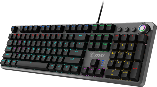MSI FORGE GK310 Gaming Keyboard with Red Switches