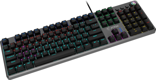 MSI FORGE GK310 Gaming Keyboard with Red Switches