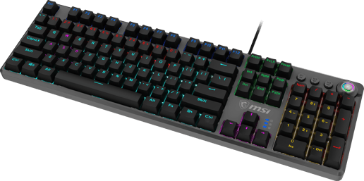 MSI FORGE GK310 Gaming Keyboard with Red Switches