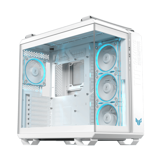 ASUS TUF Gaming GT502 Horizon ARGB Mid Tower Gaming Case - White 