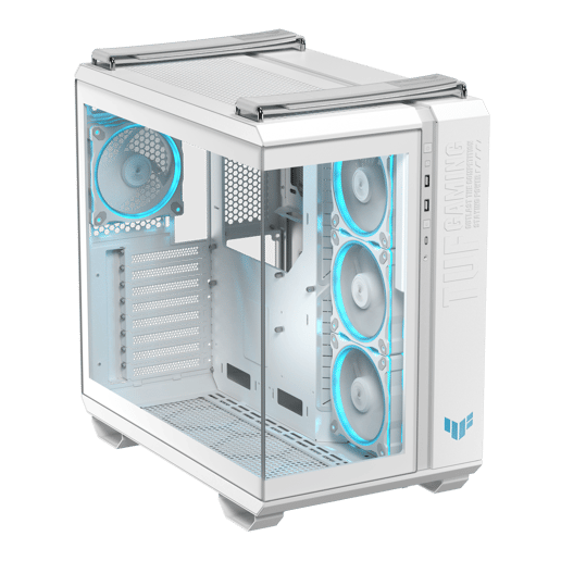ASUS TUF Gaming GT502 Horizon ARGB Mid Tower Gaming Case - White 