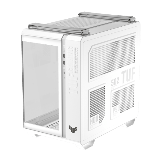 ASUS TUF Gaming GT502 Horizon ARGB Mid Tower Gaming Case - White 