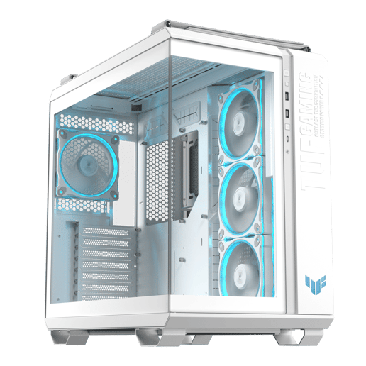 ASUS TUF Gaming GT502 Horizon ARGB Mid Tower Gaming Case - White 