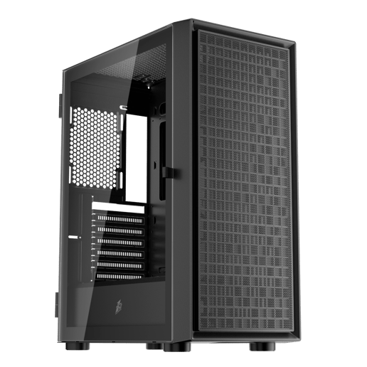 1st Player Go6 Mid Tower Case - Black 