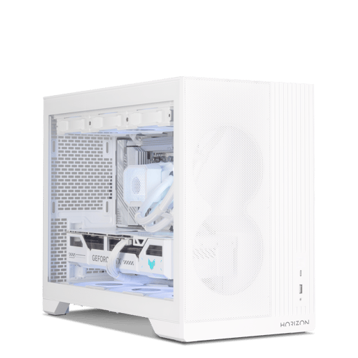 Horizon XTM Ryzen 7 RTX 5080 White Gaming PC 