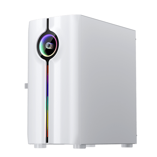 1st Player IS3 Mid Tower Gaming Case - White 