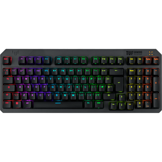 ASUS TUF Gaming K3 Gen II Optical-Mechanical Compact Gaming Keyboard in Black, 96pc