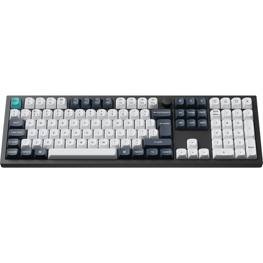 Keychron Q6 Max UK Full Size Mechanical Keyboard Brown Switch