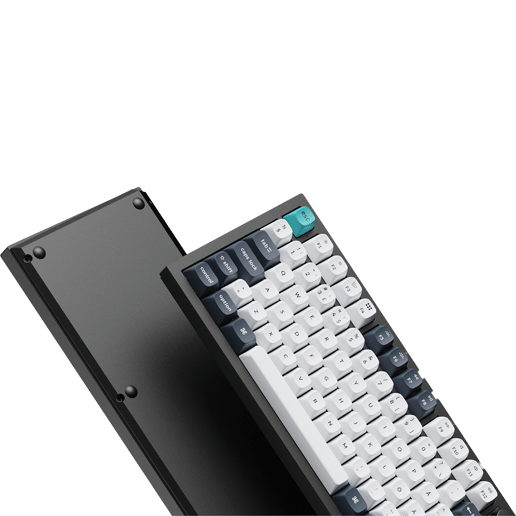 Keychron Q6 Max UK Full Size Mechanical Keyboard Brown Switch