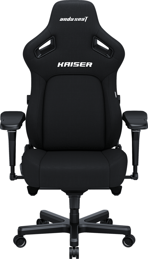 AndaSeat Kaiser 4 Premium Large Gaming Chair in Black Fabric