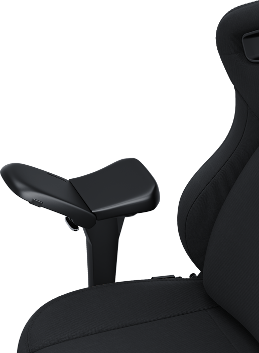 AndaSeat Kaiser 4 Premium Large Gaming Chair in Black Fabric