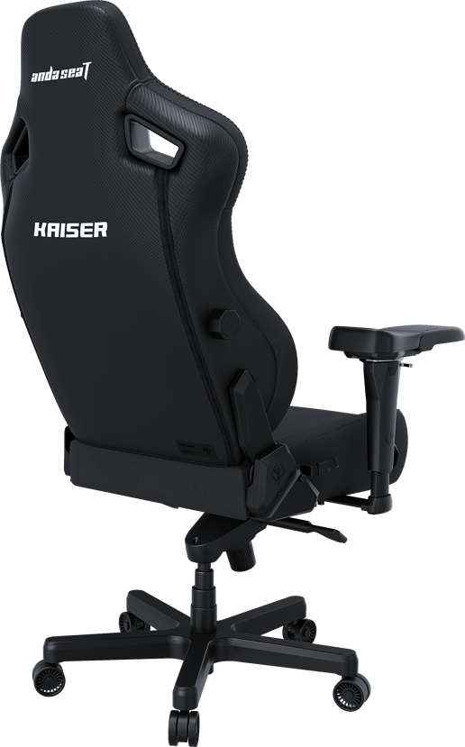 AndaSeat Kaiser 4 Premium Large Gaming Chair in Black Fabric