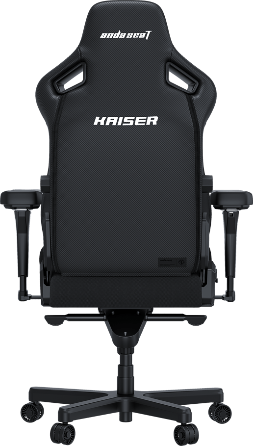 AndaSeat Kaiser 4 Premium Large Gaming Chair in Black Fabric