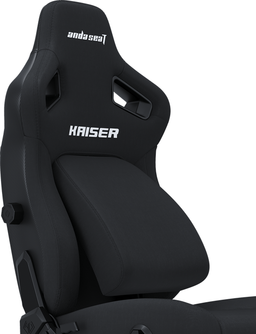 AndaSeat Kaiser 4 Premium Large Gaming Chair in Black Fabric
