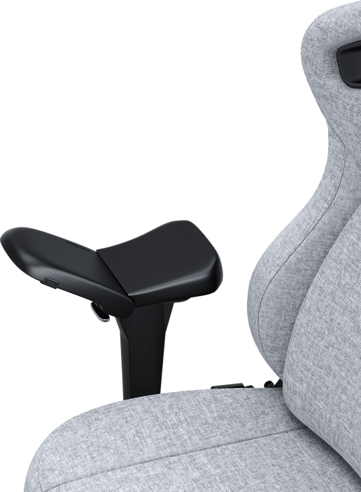 AndaSeat Kaiser 4 Premium Large Gaming Chair in Grey Fabric