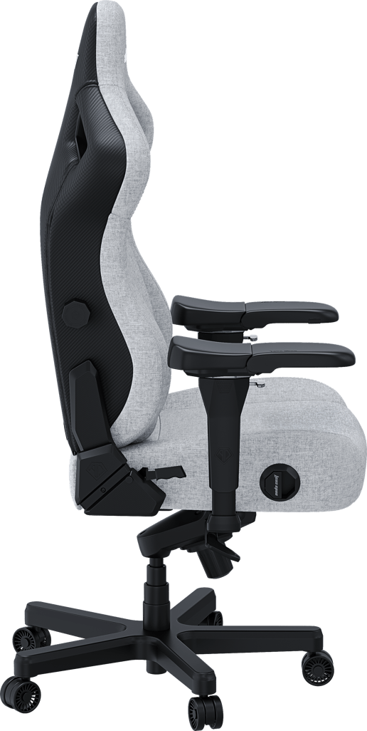 AndaSeat Kaiser 4 Premium Large Gaming Chair in Grey Fabric