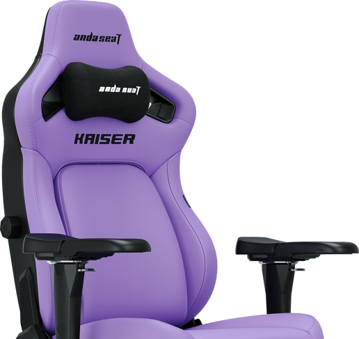 AndaSeat Kaiser 4 Premium Large Gaming Chair in Purple