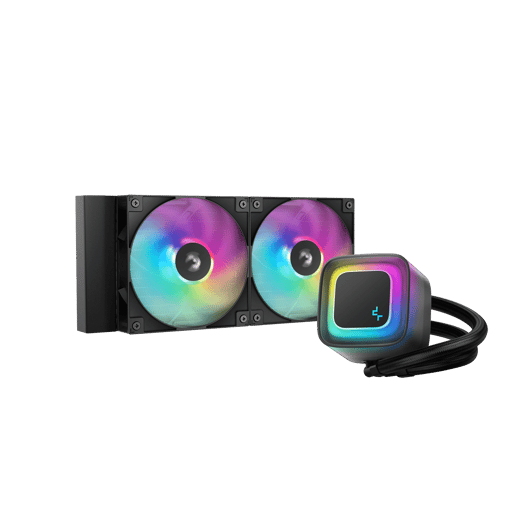 DeepCool LE240 V2 240mm Liquid CPU Cooler with Dual 120mm ARGB Fans