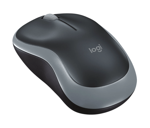 Logitech M185 Wireless Mouse (Grey)