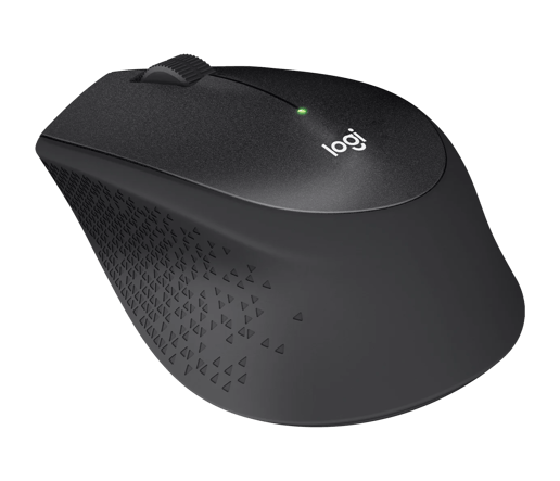 Logitech M330 Silent Plus Wireless Mice (Black) - Retail