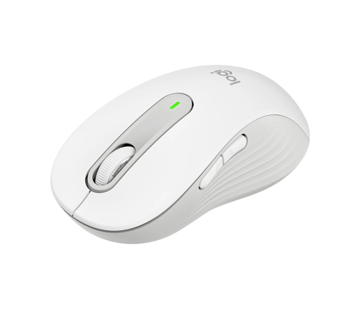 Logitech Signature M650 L Wireless Mouse in Off-white