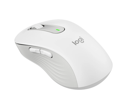 Logitech Signature M650 L Wireless Mouse in Off-white