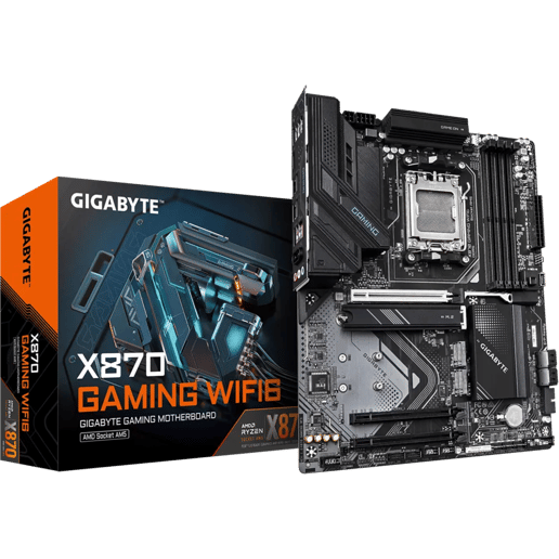 Gigabyte X870 GAMING WIFI6 ATX Motherboard for AMD AM5 CPUs