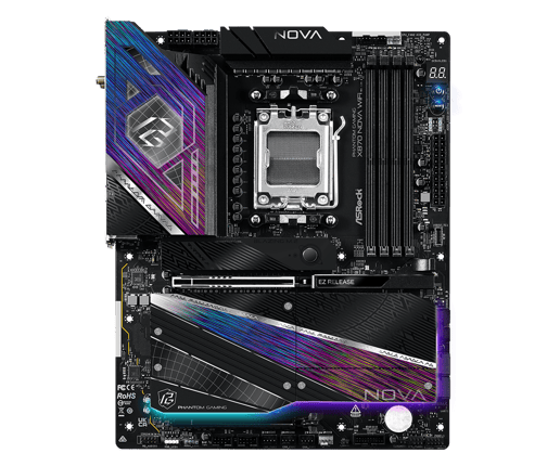 ASRock X870 NOVA WIFI ATX Motherboard for AMD AM5 CPUs