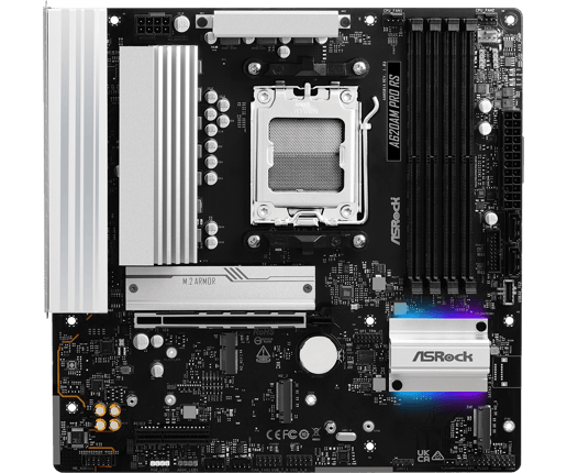 ASRock A620AM Pro RS mATX Motherboard for AMD AM5 CPUs