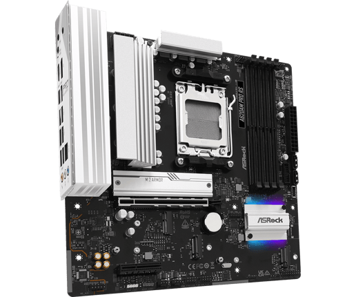 ASRock A620AM Pro RS mATX Motherboard for AMD AM5 CPUs