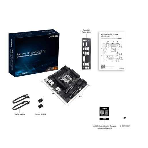 ASUS 90MB1MN0-M0VAY0 mATX Motherboard for AMD AM5 CPUs