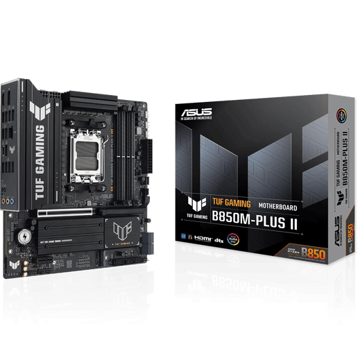 ASUS TUF GAMING B850M-PLUS II Micro ATX AM5 Motherboard 