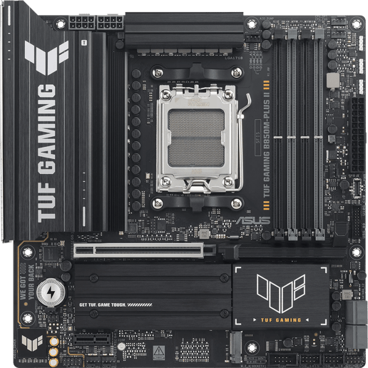ASUS TUF GAMING B850M-PLUS II Micro ATX AM5 Motherboard 