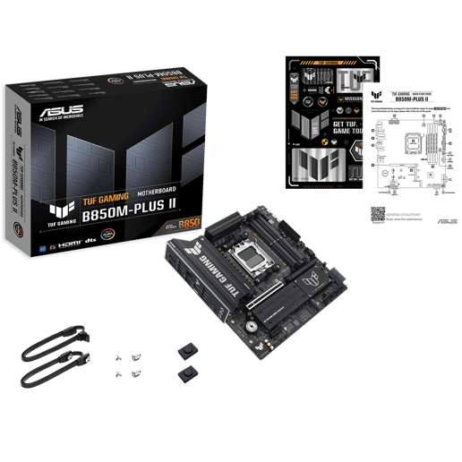 ASUS TUF GAMING B850M-PLUS II Micro ATX AM5 Motherboard 