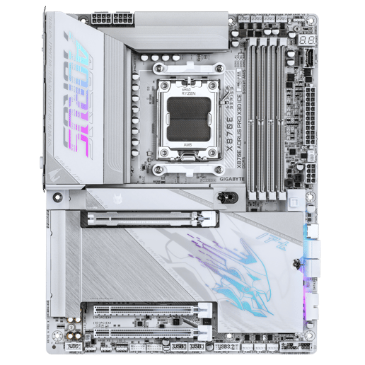 GIGABYTE X870E AORUS PRO X3D ICE Motherboard