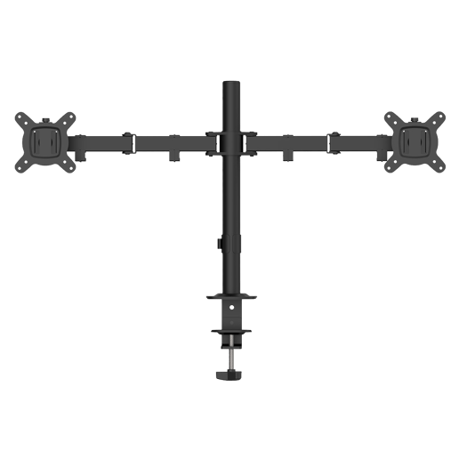 CiT PM100 Dual Monitor Desk Mount With Clamp and Grommet Stand