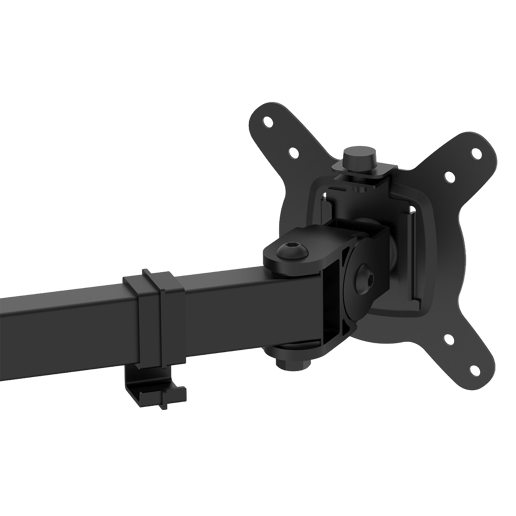 CiT PM100 Dual Monitor Desk Mount With Clamp and Grommet Stand