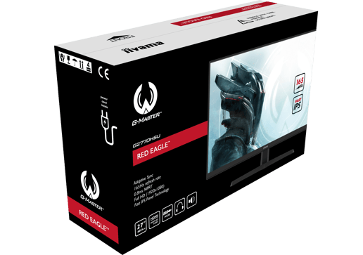 iiyama G2770HSU-B1 27" Full HD Gaming Monitor - IPS, 165Hz, 0.8ms, Speakers, DP