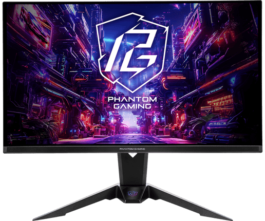 ASRock PGO27QFV 27" Gaming Monitor - QD-OLED, 360Hz, 0.03ms, HDMI, DP