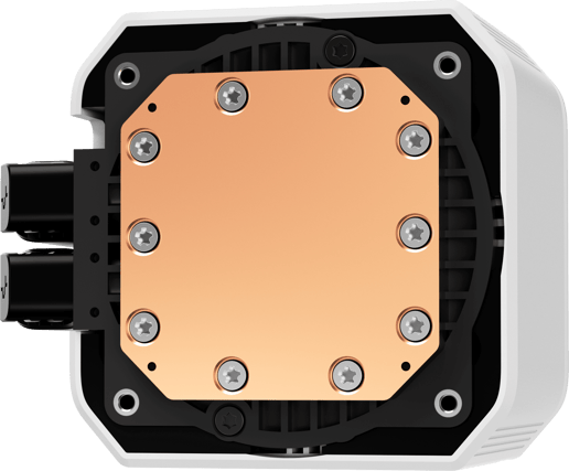 DeepCool MYSTIQUE 240 WH ARGB 240mm AiO Liquid CPU Cooler in White