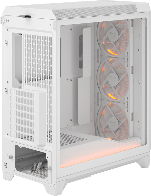 Fractal Meshify 3 Ambience Pro RGB Mid Tower Gaming Case - White 