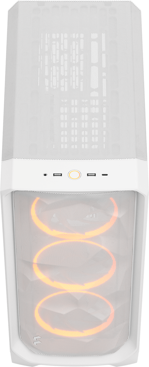 Fractal Meshify 3 RGB Mid Tower Gaming Case - White 
