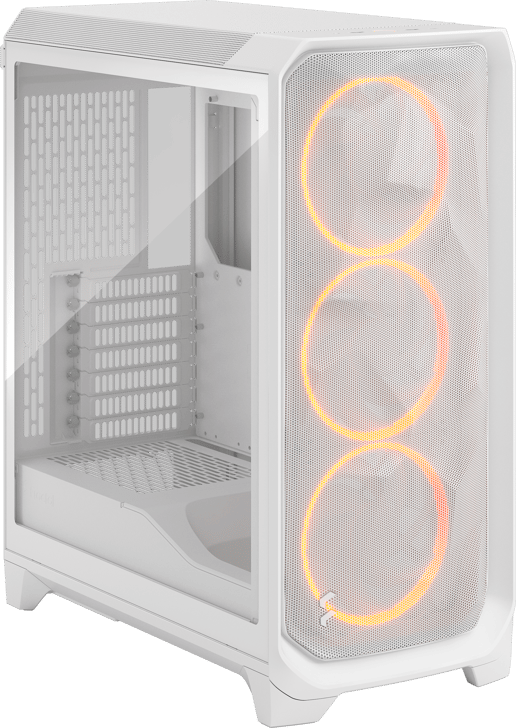 Fractal Meshify 3 RGB Mid Tower Gaming Case - White 