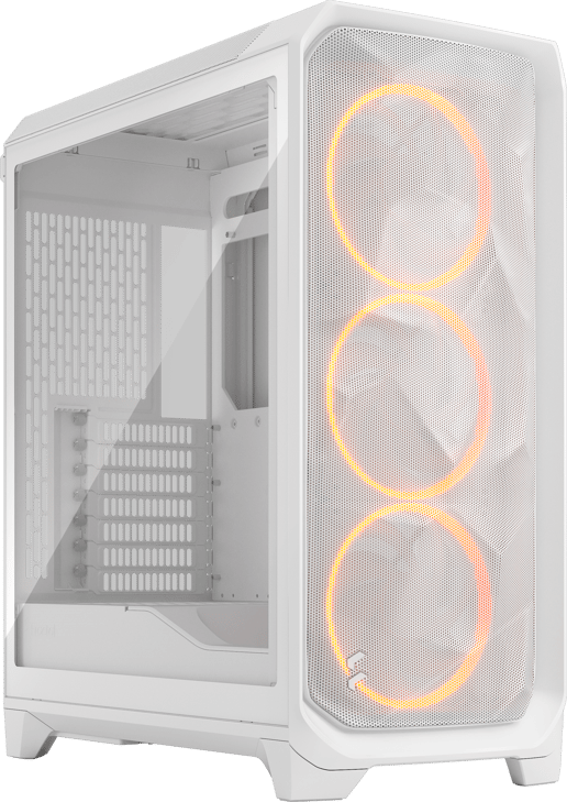 Fractal Meshify 3 RGB Mid Tower Gaming Case - White 