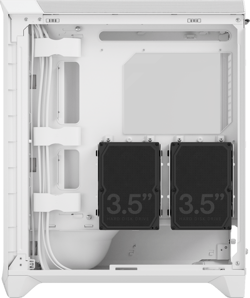 Fractal Meshify 3 RGB Mid Tower Gaming Case - White 