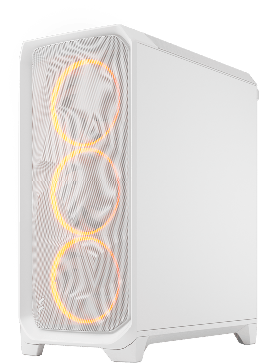 Fractal Meshify 3 RGB Mid Tower Gaming Case - White 