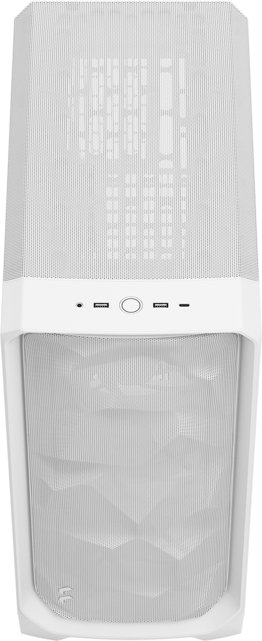 Fractal Meshify 3 TG Mid Tower Gaming Case - White 