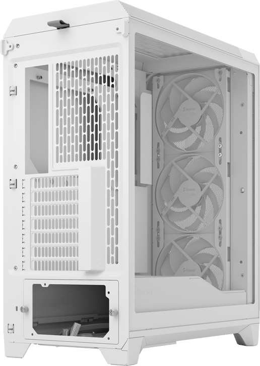 Fractal Meshify 3 TG Mid Tower Gaming Case - White 