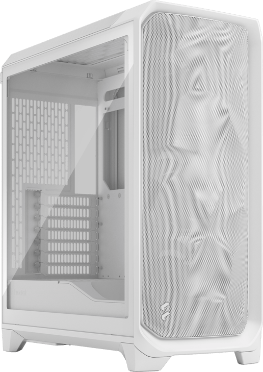 Fractal Meshify 3 TG Mid Tower Gaming Case - White 