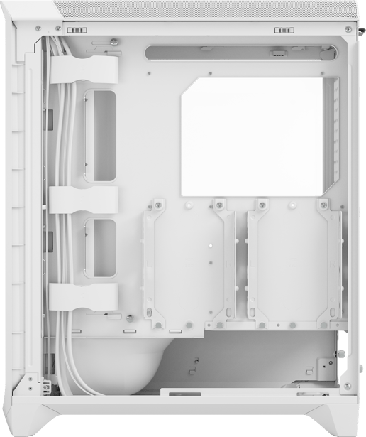 Fractal Meshify 3 TG Mid Tower Gaming Case - White 